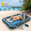 Bassin de bronzage bleu transparent Sunrio
