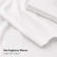 Couvertures Westbrooke pour lit Queen Size, 100 % coton à chevrons, blanches-135865631-135865632