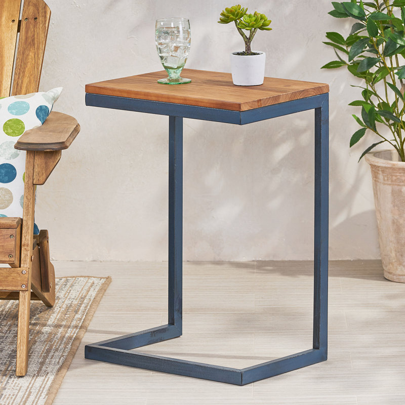 Grande table d'appoint, H 25,5 po x l 18,25 po x P 12,75 po