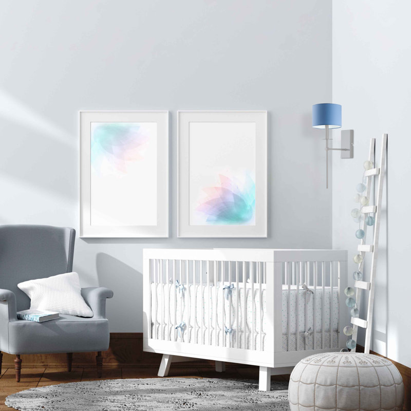 Odete Steel Accent, White, Dark Blue