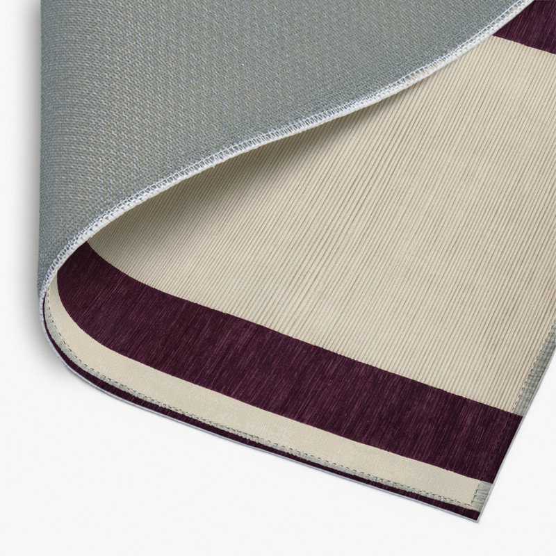 Tapis intérieur / extérieur beige HorizontalStripes, Rectangulaire 2 pi x 3 pi