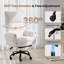 Big and Tall Office Chair, Flip Armrests for Pets & Cross Legged Sitting, Executive Ergonomic Computer Gaming Chair with Foot Rest-709169077-720491134