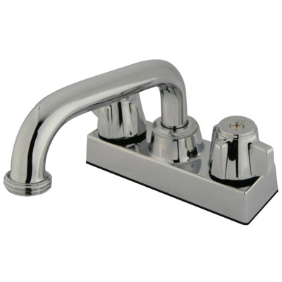 Kingston Brass Two-Handle 2-Hole Deck Mount Laundry Faucet