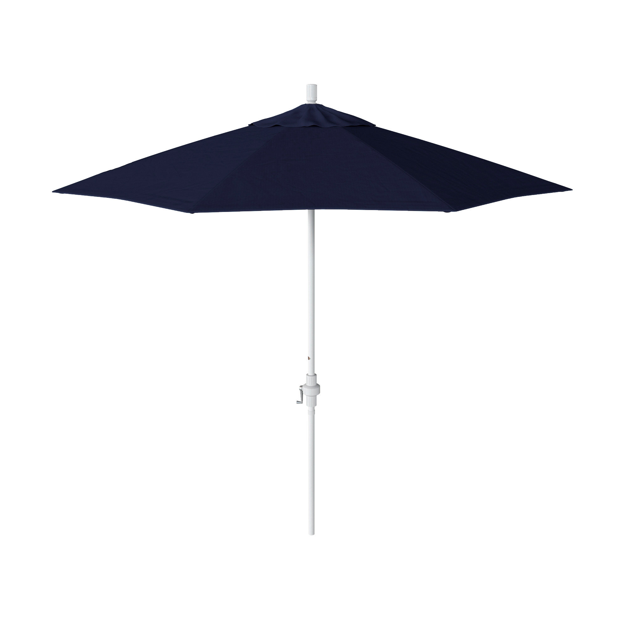 Calline 108'' Outdoor Umbrella, Navy Blue- Olefin