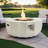 Propane Gas Fire Pit Table with a burner-422500946