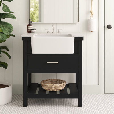 Meuble-lavabo simple 30 po Pelaghia
