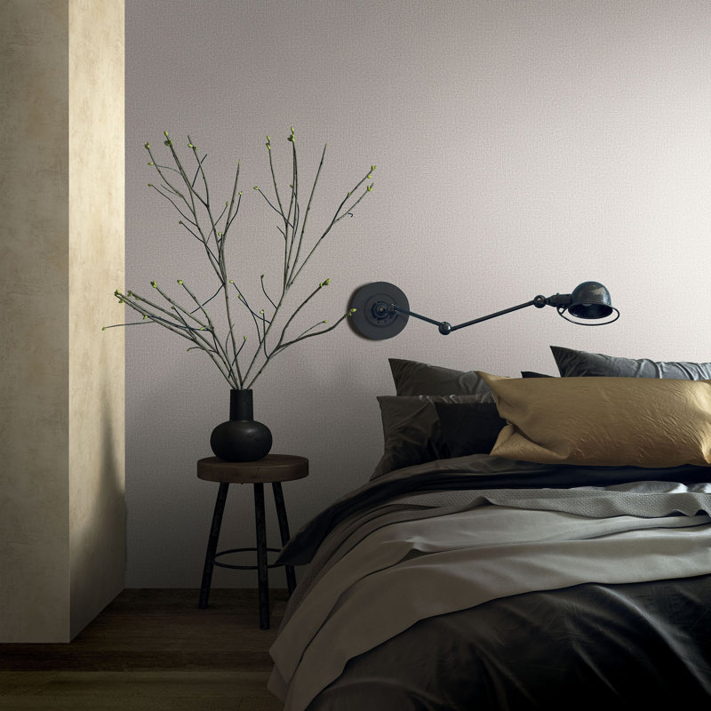 Kumano Textured Weave Wallpaper Roll, Brown
