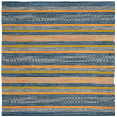 Gaillard Hand Woven Cotton Striped Rug