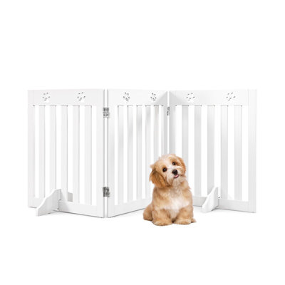 Somerton Manufactured Wood Free Standing Pet Gate