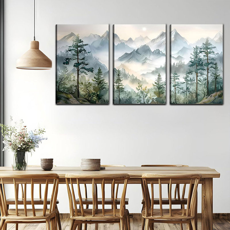 3 Piece Wrapped Canvas Print