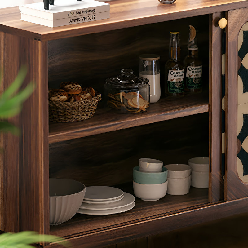 Buffet rétro de style américain moderne