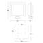 Outdoor Wall Light L 20 S Stainless Steel Trim with Motion Sensor E27 Flush Mount-98440007