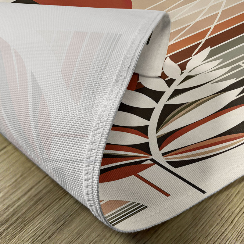 Ensemble de 4 napperons Ambesonne Monstera