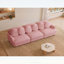 Canapé modulaire en chenille avec 6 coussins décoratifs Comfy