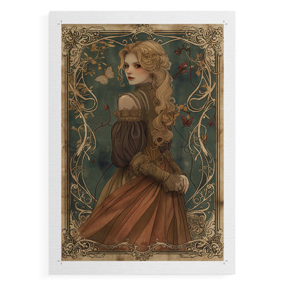 WOMEN Series CCCCXXIX - reproduction sur toile de qualité supérieure seulement - NON CADRE - prêt à être accroché