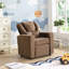 Fauteuil inclinable pour enfants avec un porte-gobelet, un repose-pieds et un dossier pour enfants