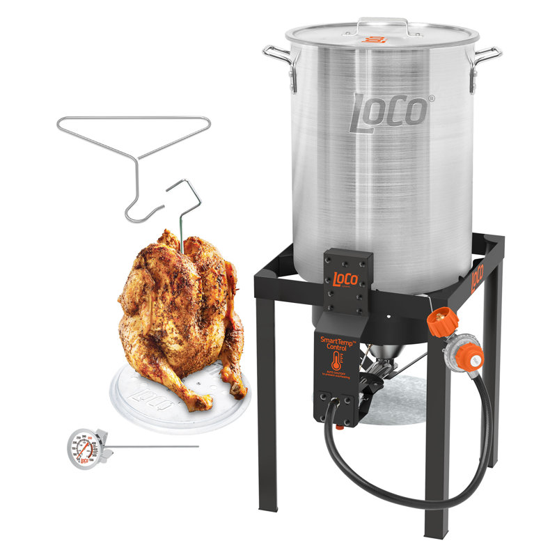LoCo Cookers Single Burner Propane Turkey Fryer