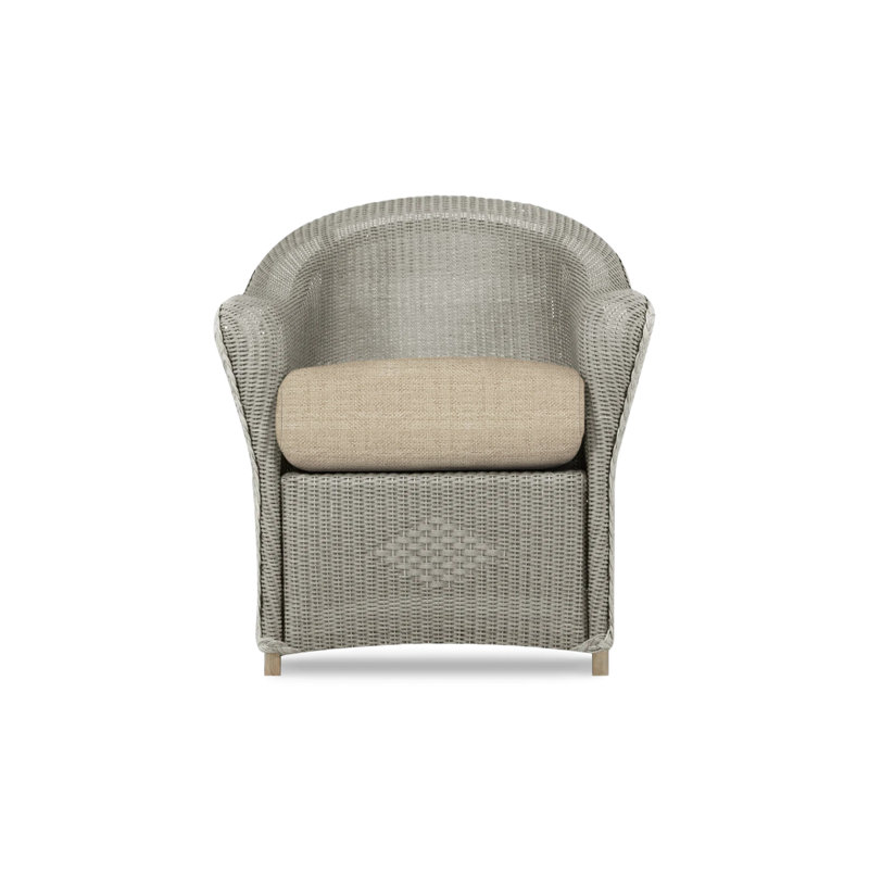 Reflections Outdoor Dining Armchair, Bark, Demo Stone