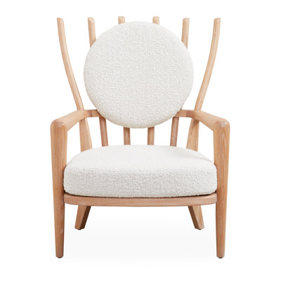 Voltaire Upholstered Accent Chair