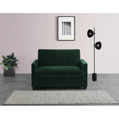 Matt 2 Seater Velvet Sofa Bed