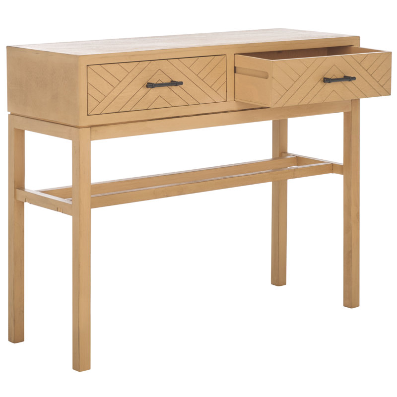 Alayssa 35.5'' Console Table, Camel