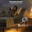 Structure de lit réglable avec télécommande sans fil, lit électrique avec inclinaison de la tête et des pieds, mode zéro dégagement et zéro gravité, 4 ports USB, éclairage sous le lit et 4 options de hauteur-121071558