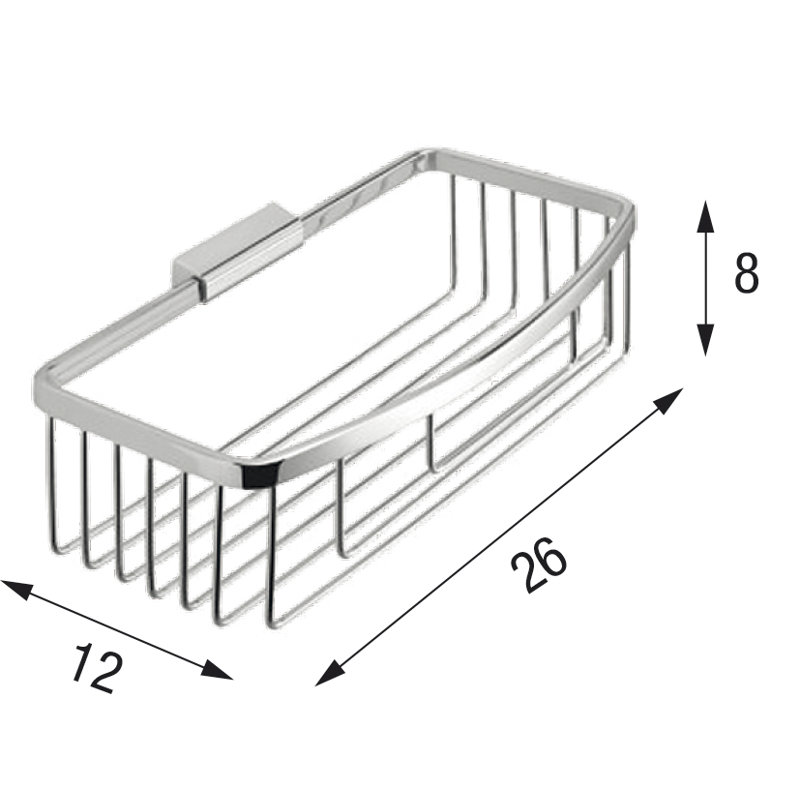 Wall Mounted Shower Basket
