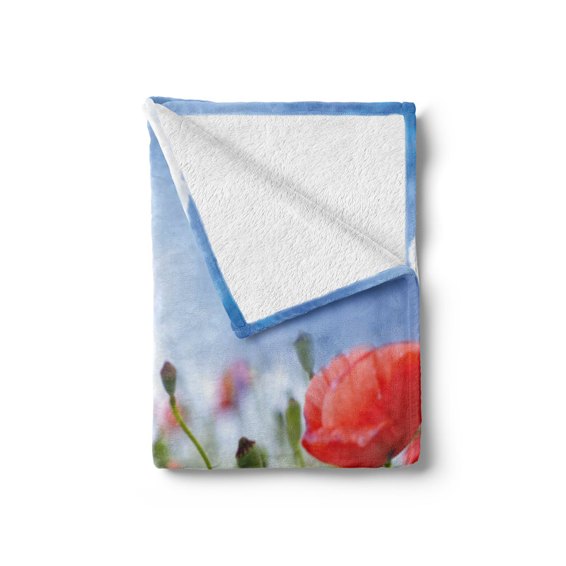 Hand Woven Throw Blanket, 70" x 90"