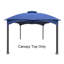 Auvent de remplacement pour abri de jardin-73477188
