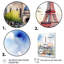 «Paris Skyline Eiffel Tower Vibrant Watercolor I», reproduction sur toile-1781653446-1781653447