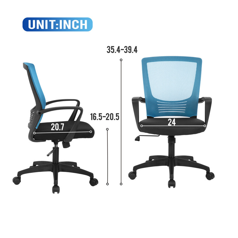 Chaise de dessinateur , Bleu