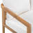 Airwyn Outdoor 5-Person Acacia Wood Conversation Set With Cushions-128766526-128766527