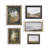 Sea View by Natali a Hand Embelished Textured Framed Art Print