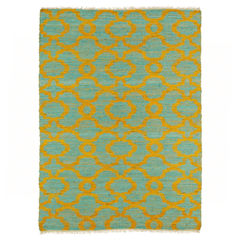 Tapis texturé décontracté, contemporain, moderne, transitionnel, pour enfants, Rectangulaire 8 pi x 11 pi