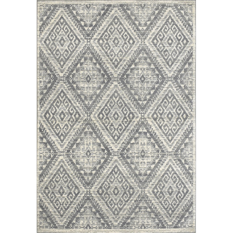 Khem Geometric Indoor Rug, Rectangle 8' x 10'