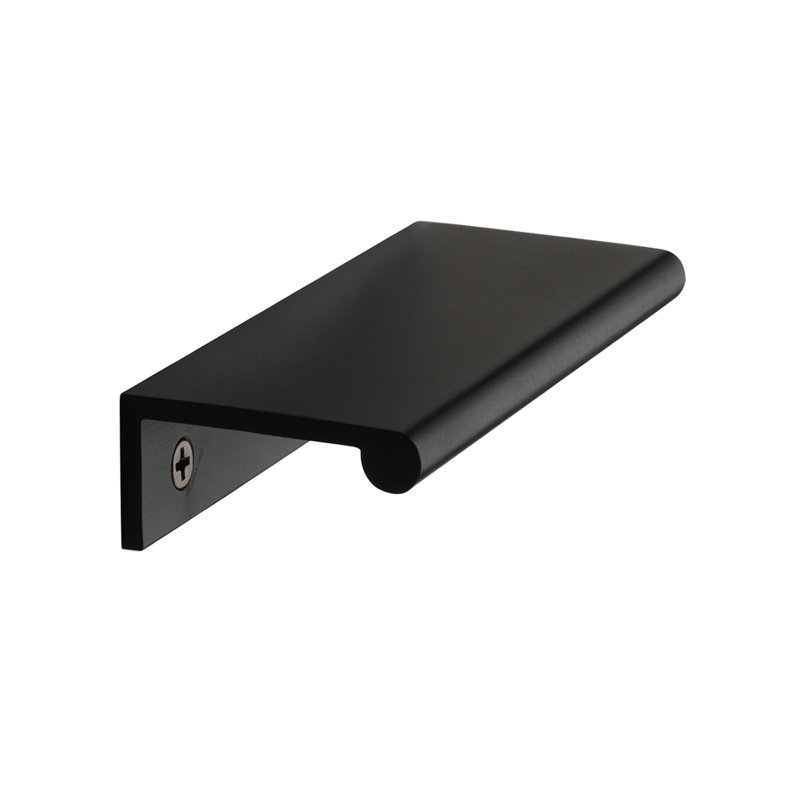 Heritage Brass Heritage EPR Edge Pull Cabinet Handle, Matt Black