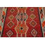Tapis kilim à teinture végétale 4 x 8