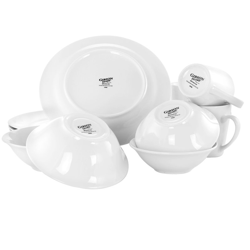 Noble Court 16 Piece Earthenware Dinnerware Set, Service for 4