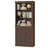 Tazmin 71" H Vertical Standard Bookcase with Cabinet-1236943435