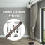 Lampe sur pied arquée 66 po Maynardville