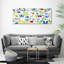 Ethnic Pattern - Wrapped Canvas Print
