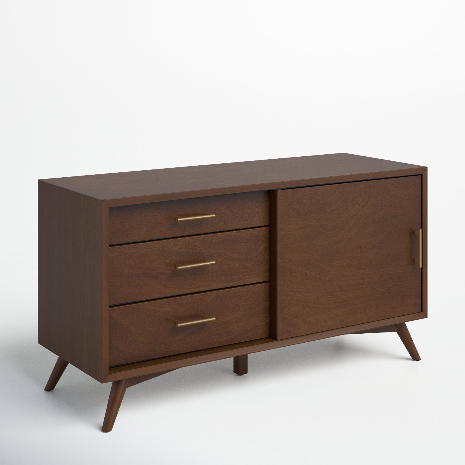 Williams 50" TV Stand, Walnut