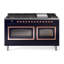 ILVE Nostalgie II Noblesse 60 in Dual Fuel Range, 9 Burner, Griddle-845906353-845906361