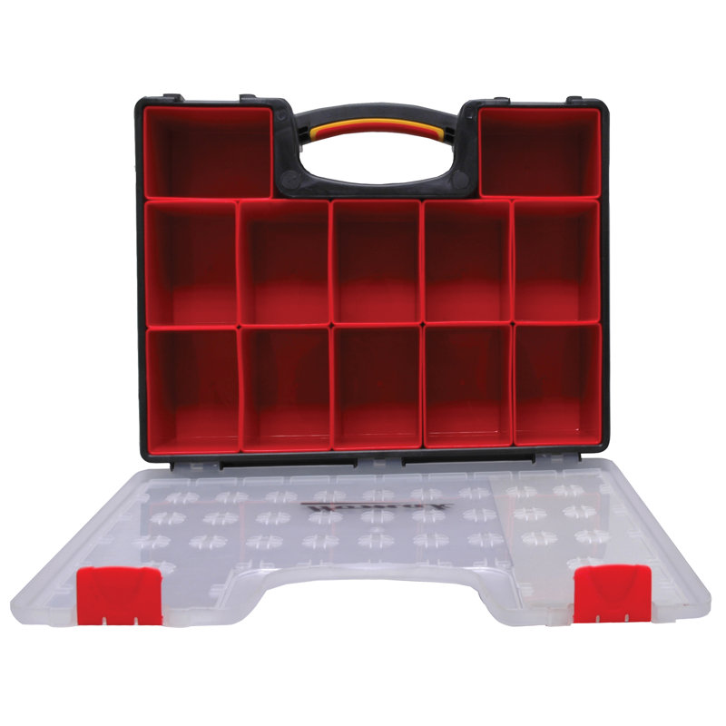 Plastic Organizer with 12 Removable Bins