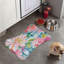 Tapis d'alimentation tartan à motif floral - 1 pièce-101344161