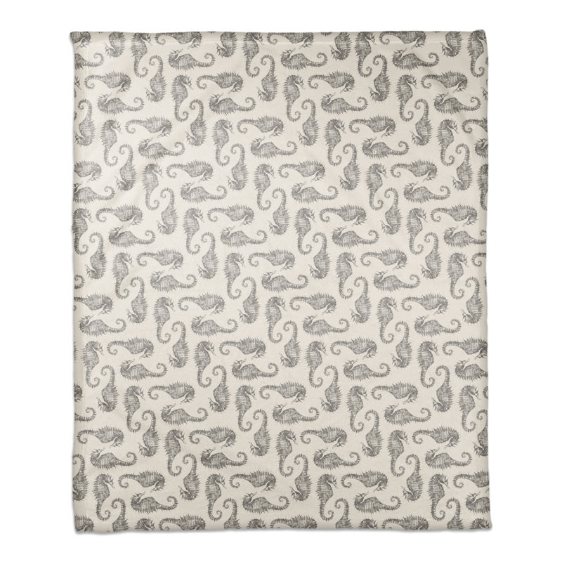 Hand Woven Throw Blanket, Gray