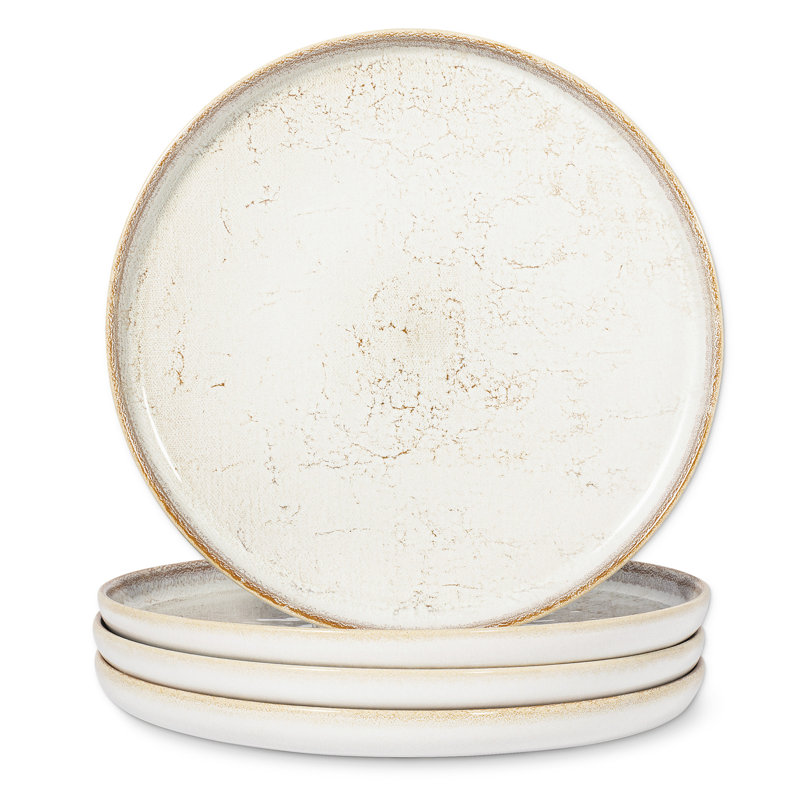 Assiette plate 11 po Harden Uno, Beige clair