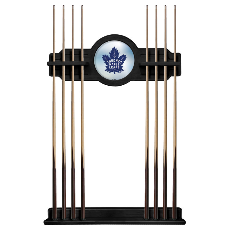 Porte-queues de billard 14 po NHL, Noir, Maple Leafs de Toronto
