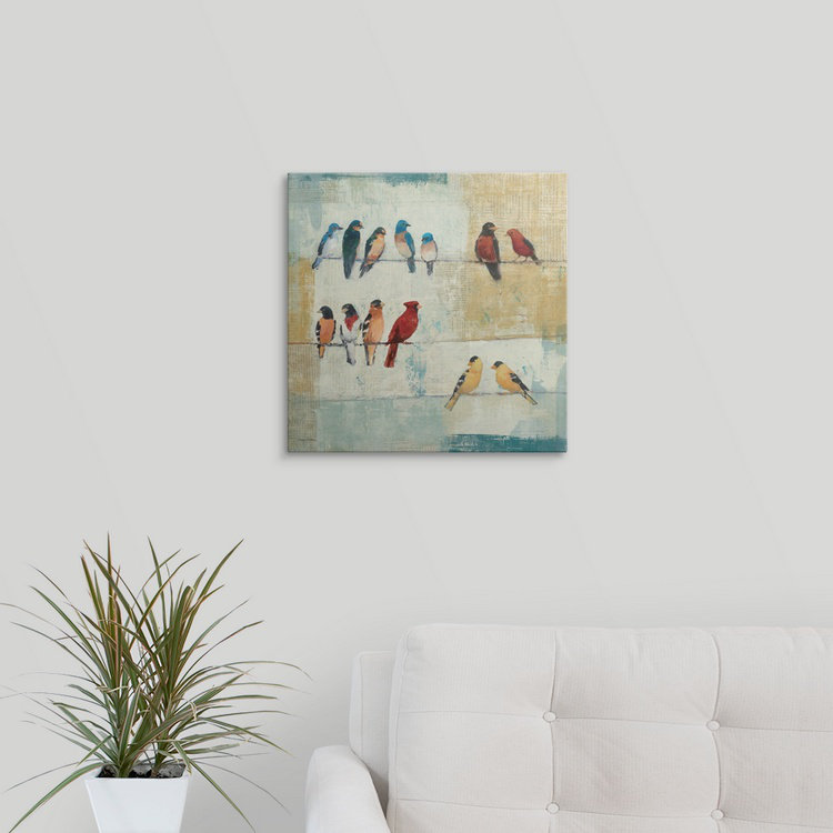 «The Usual Suspects» Aniel, reproduction d'art, H 35 po x l 35 po x P 1,5 po, Toile