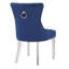 Chaise parsons rembourrée en velours capitonné Deka-2021618692
